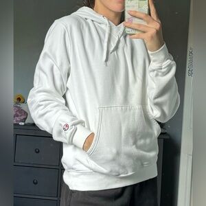 Champion white hoodie